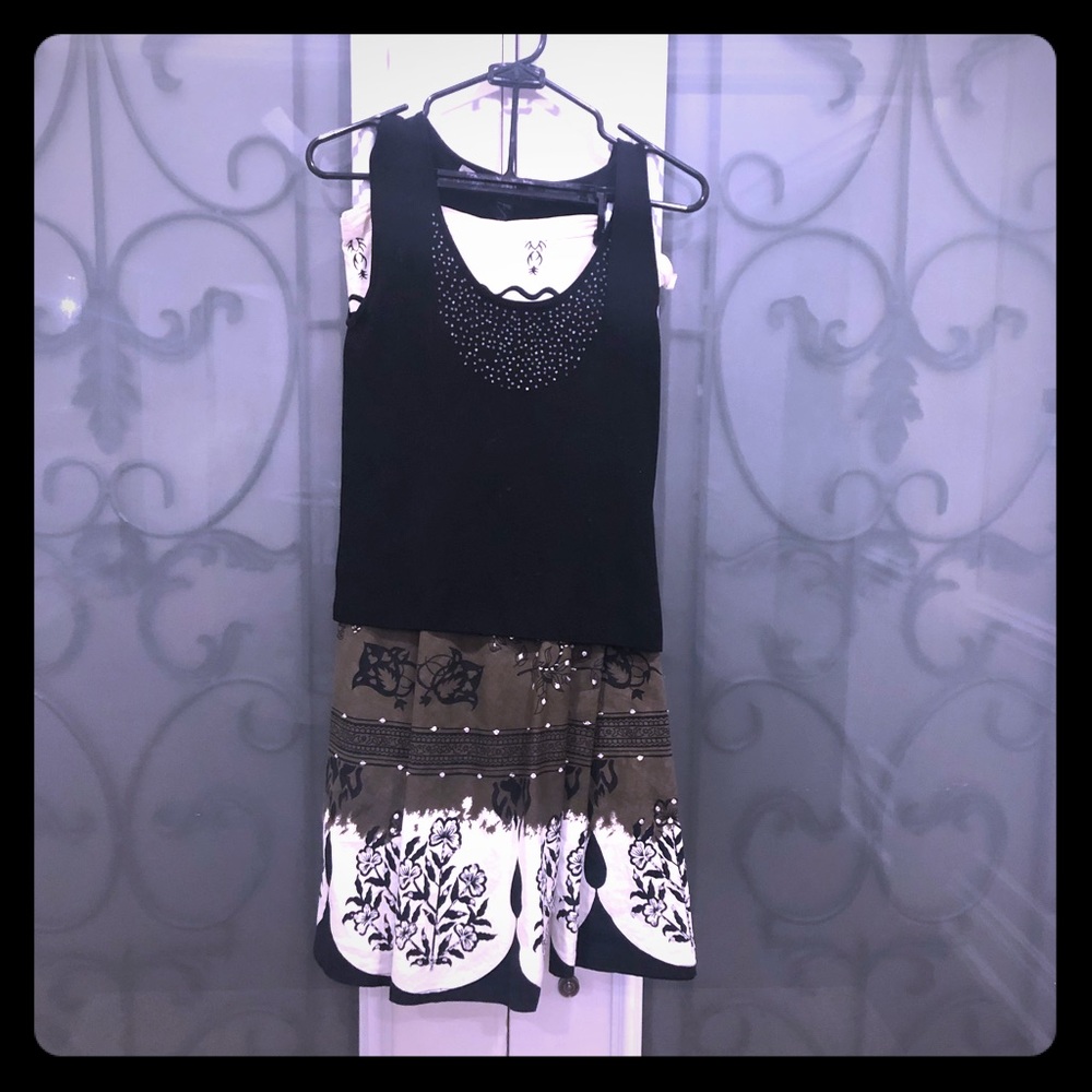 Outfit skirt n top